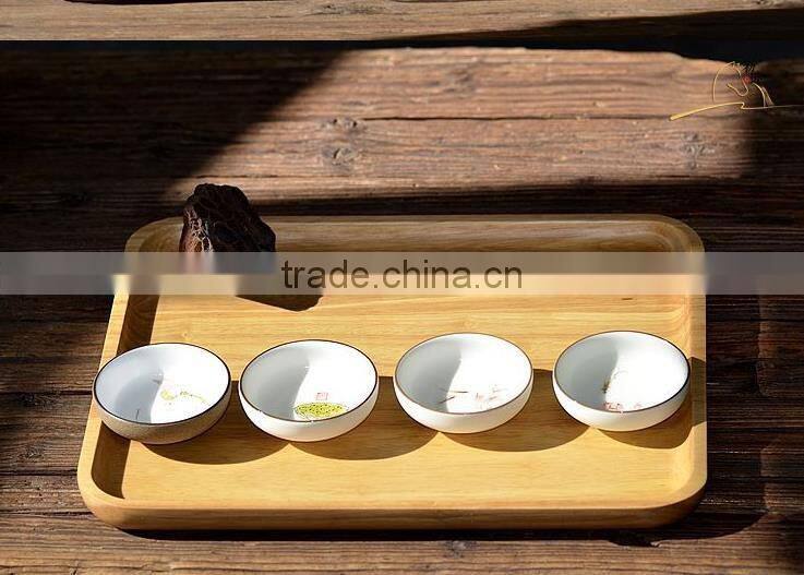 antique wooden serving trays for food fruit or tea set