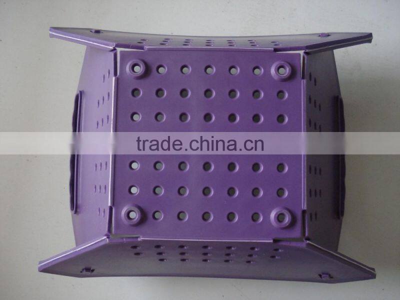 2016 Hot Sales PP Plastic Colorful Foldable Household Colander