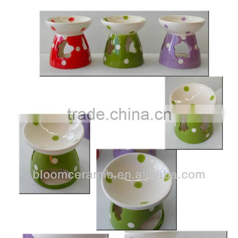 Ceramic decorative multi oil burner