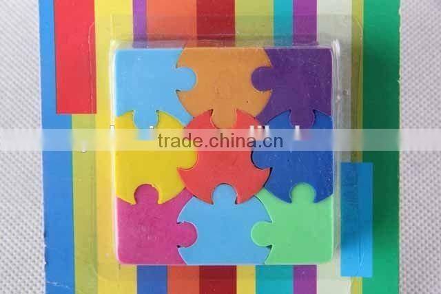 9PC Colorful Eraser/Mosaic Eraser