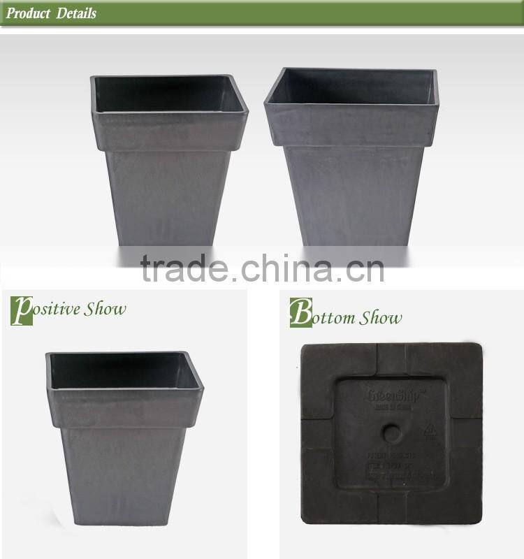 China direct manufacturer/Plastic Garden Planter/ Recyclable/20 years/new design/UV protection