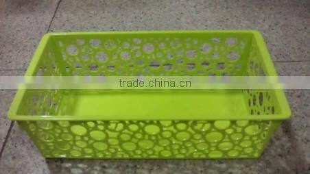 emc plastic round laundry basket with lid,storage box