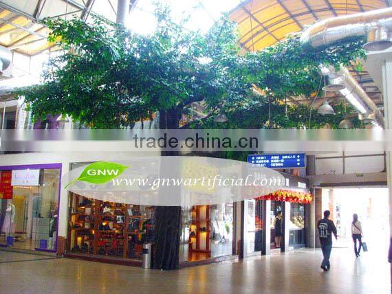 GNW BTR047 big tall artificial banyan tree plant made in china for whole sale