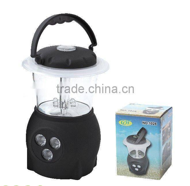 6+3 LED CAMPING LANTERN W/COMPASS