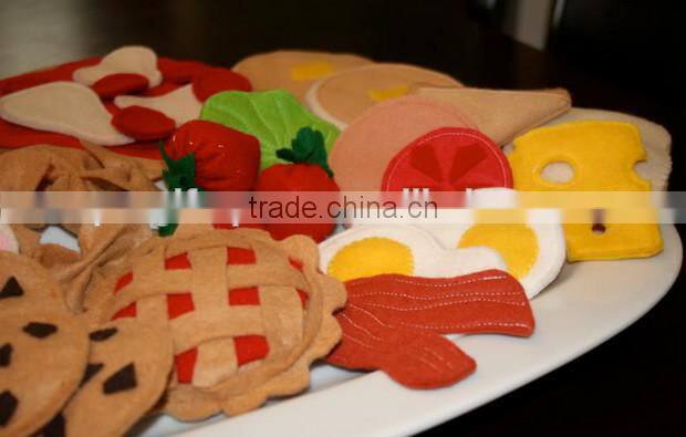 2017 hight quality party supply new products hot sale home decoration handmade promotion felt dessert model made in China