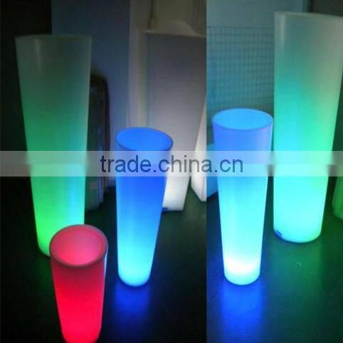 party decoration pillar with LED light/colorful led light up pillar different size available