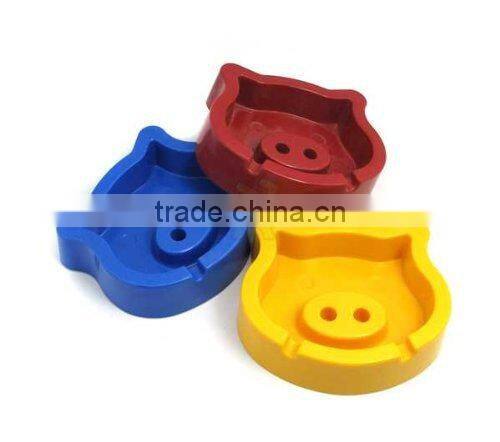 Melamine Ashtray / ashtray / funny ashtray / Pig head shape