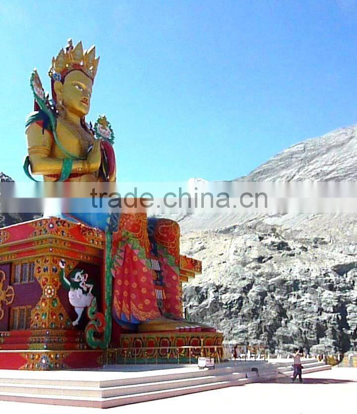 china supplier antique large bronze maitreya buddha statue