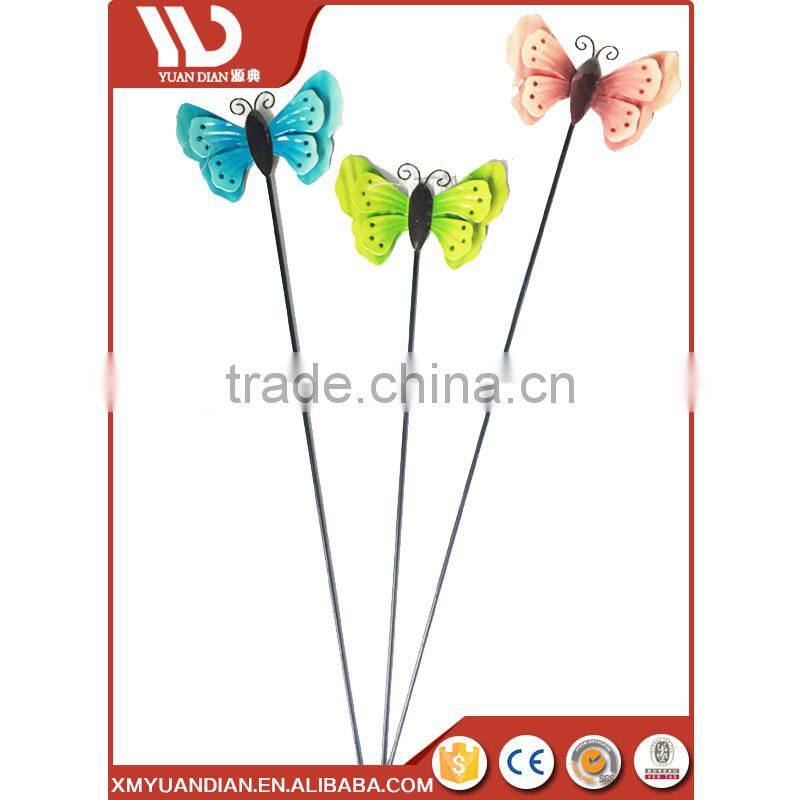 New Products 2017 Innovative Product Garden Decor Decoration Metal Stake