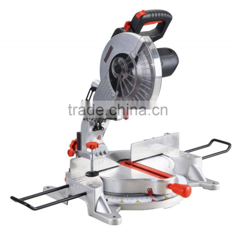 Best Selling 255mm 10" 1800W Portable Compound Miter Saw Electric Aluminium Cutting Cut Off Saw