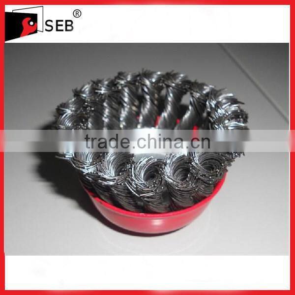 knot Steel Wire Cup Brush
