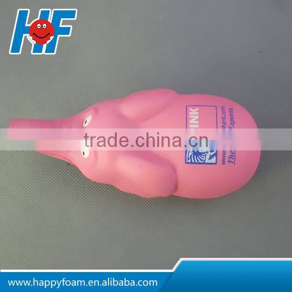 pu elephant stress ball promotional cheap gifts