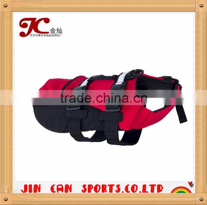 hot sell custom neoprene automatic dog life jacket