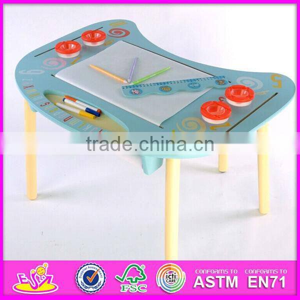 new wooden children table for child, high quality wooden baby table for baby,hot sale wooden kids table for kids WJ278084