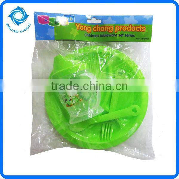 4PC Plastic Children Dinner Set