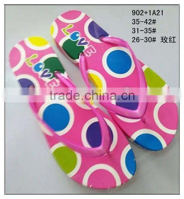 new design with dots slipper for women and girls