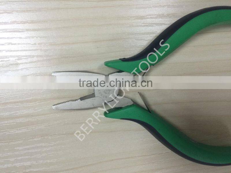 BERRYLION dual colors wire cutting 5 inches mini combination plier tools with high quality