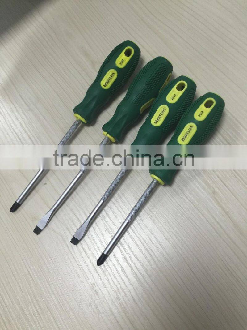 Berrylion Dual Color Screwdriver CR-V Slotted & Phillips SCREWDRIVER