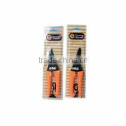 Metal garden pruner tools set with plastic handle