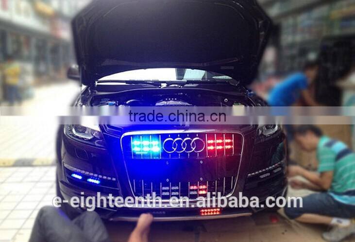 new 16 AMBER LED car Emergency Warning Strobe Lights Bars for Deck Dash Grille