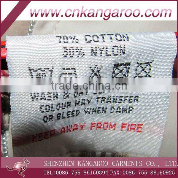 Men's 70% cotton 30% Nylon Jacket / color:black