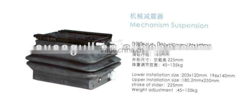 MECHANISM SUSPENSION FOR DRIVER SEAT ,DRIVER SEAT PARTS