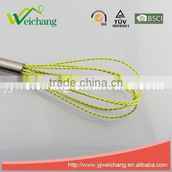 WCW003 Good quality Egg whisk Silicone Wire Whisk, Egg Frother, Milk & Egg Beater Blender 10" hot sales