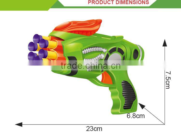 Hot item B/O shooting toy gun foam bullets