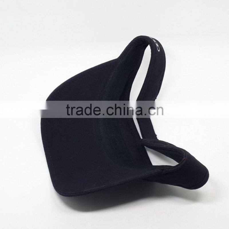 OEM fashion high quality sports custom cheap cotton sun visor