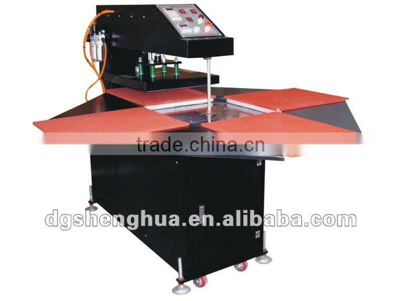 CE Pneumatic Automatic Heat Press Machine ( Four Station)