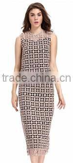 Domin fashion guangzhou factory alibaba ladies crop top sets