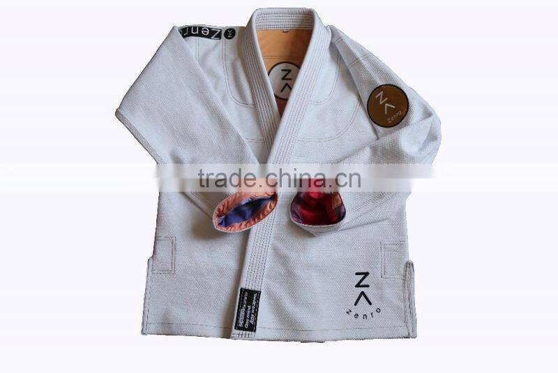 100% cotton ripstop pearl weave custom made bjj kimono gi