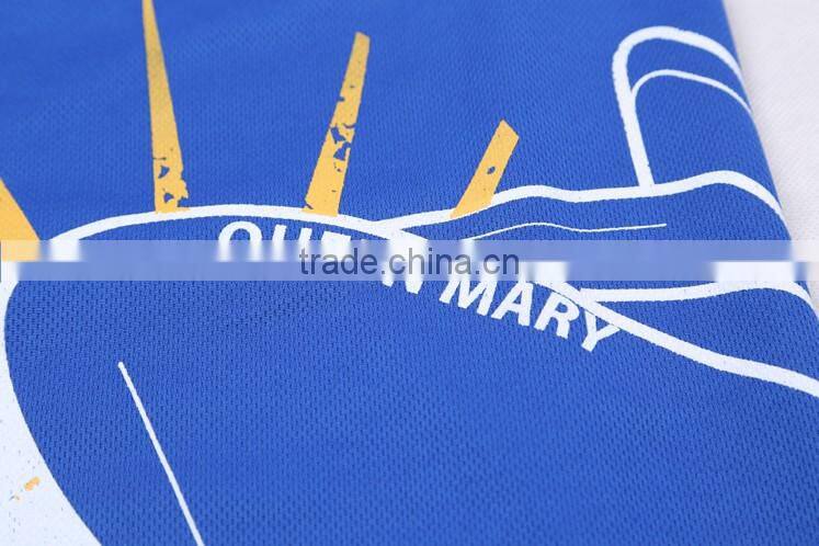 Quick dry t shirt offset pritn running t shirt for marathon