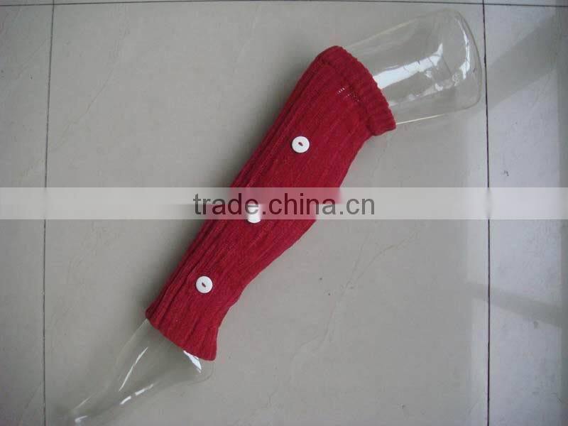 Boot legging fashion leg warmers with buttons