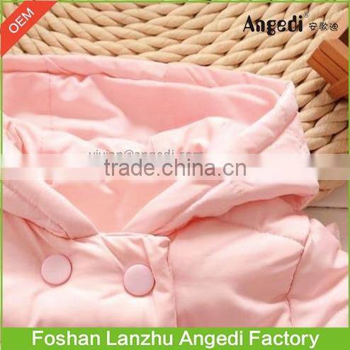 Kids winter wear Girls Boutique High quality cotton padded jacket superior warm coat in Fashion design