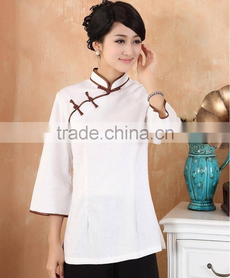 Chinese traditional work wear / hotel uniform