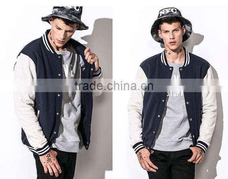 2017 Top Fashion Design Men's Baseball jacket High Quality Popular jackets