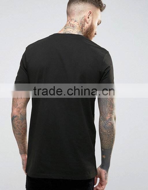 New collection china OEM promotion o neck slim fit t-shirt printing for men
