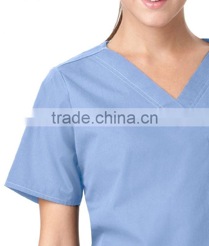 Fashion design comfortable medical nurse scrubs uniforms designs wholesale