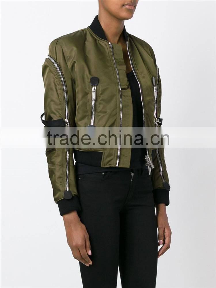 Shandao Wholesale High Quality Plain Dyed Army Green Fashion Ladies Long Summer Coats