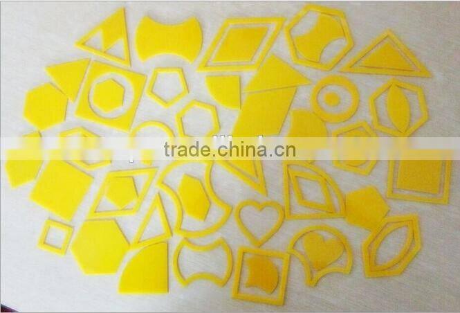 Colorful 27 styles Mixed Acrylic quilt tools/patchwork templates/DIY sewing accessory