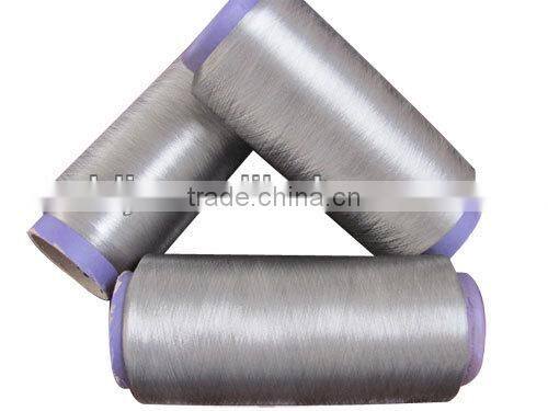 100% silver fiber conductive yarn