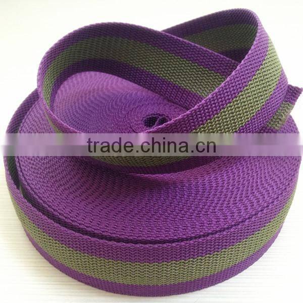 colorful pp webbing for shopping bag