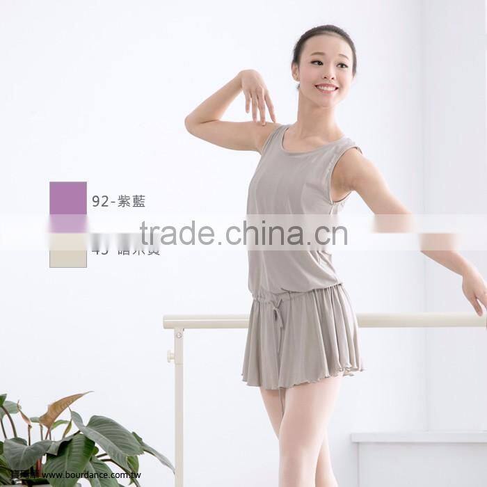 Women lace back V neck camisole dance leotards