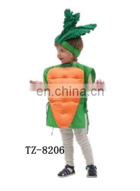 TZ8323-2 Kids Popular Cosplay Carrot Halloween Costume