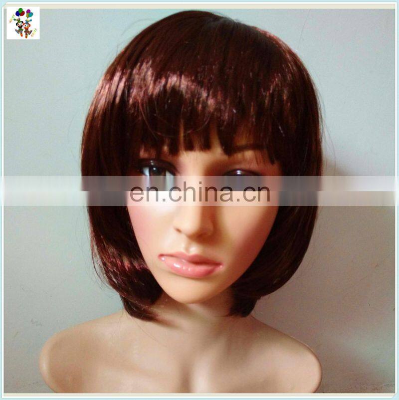 Cheap Colors Short Bob Synthetic Carnival Party Wigs HPC-0020