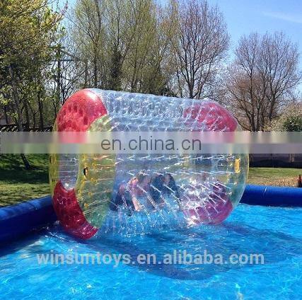 2015 walking inflatable water roller ball price for sale