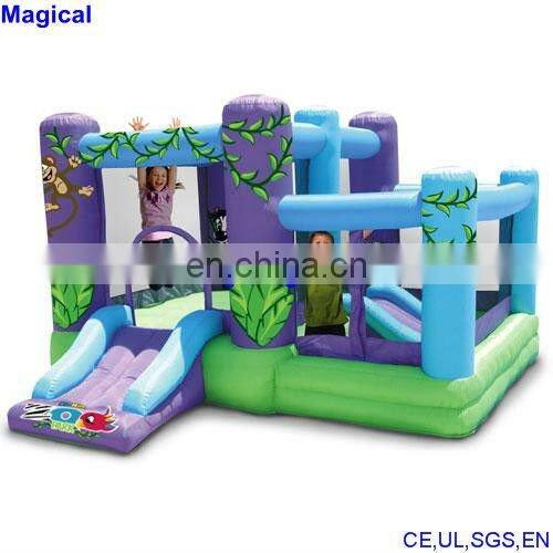 Inflatable bouncy and slide for kids