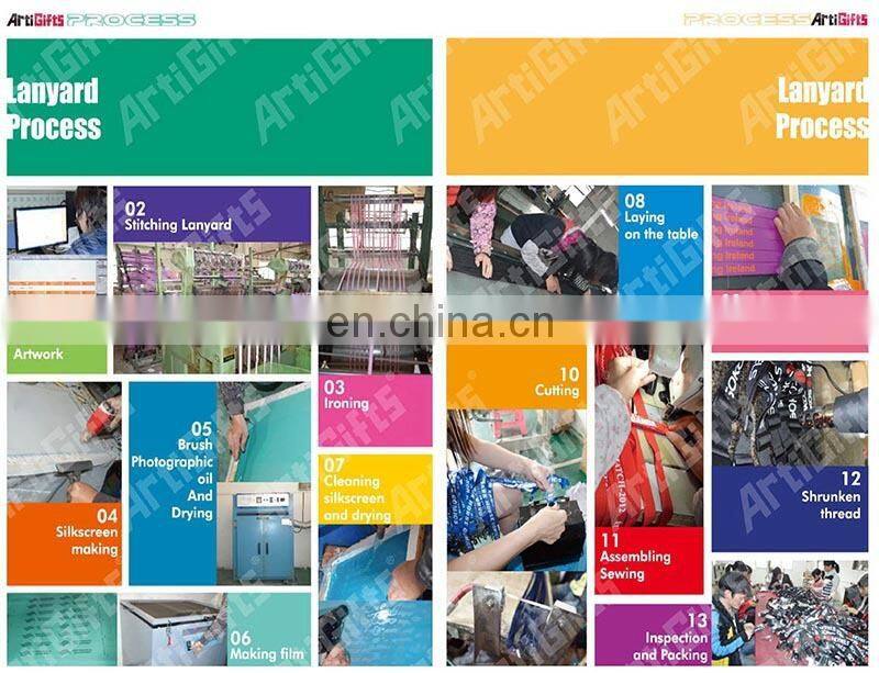 Promotion Custom Sublimation Printed Neck Polyester Lanyard With Metal Clip