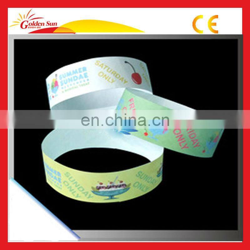 Wholesale Professional Cheapest Price Adult Size Tyvek Paper Wristband
